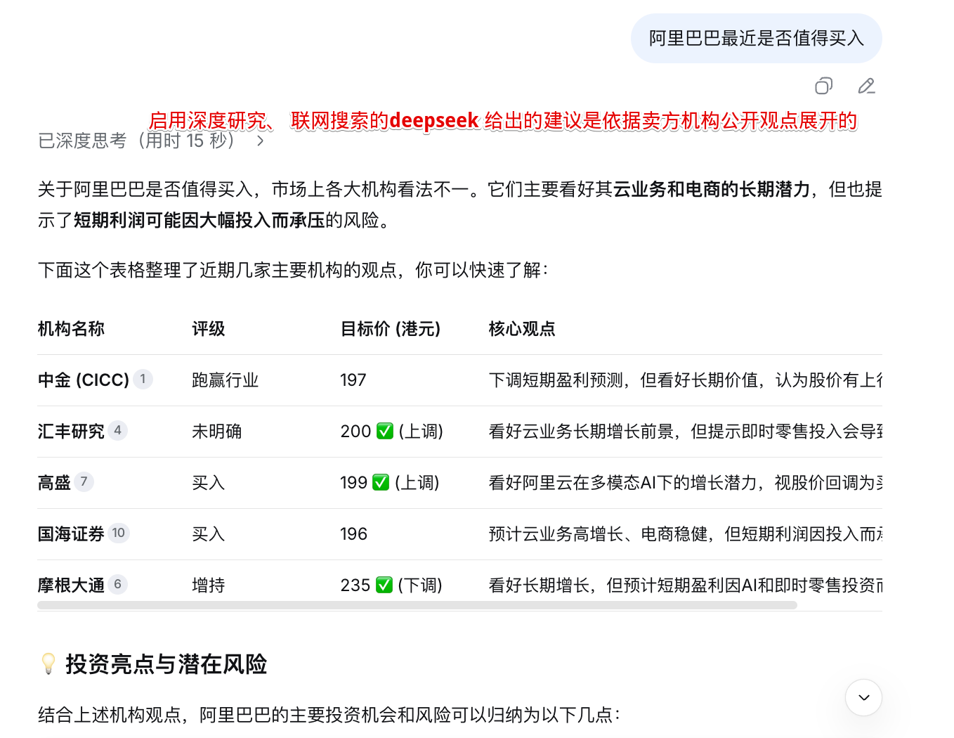 AI分析大盘股票示例